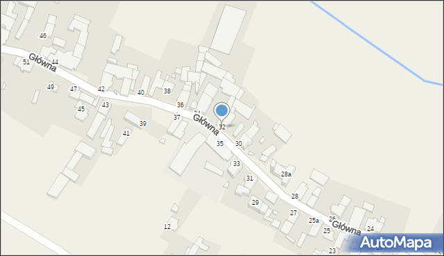 Grodzisko, Główna, 32, mapa Grodzisko