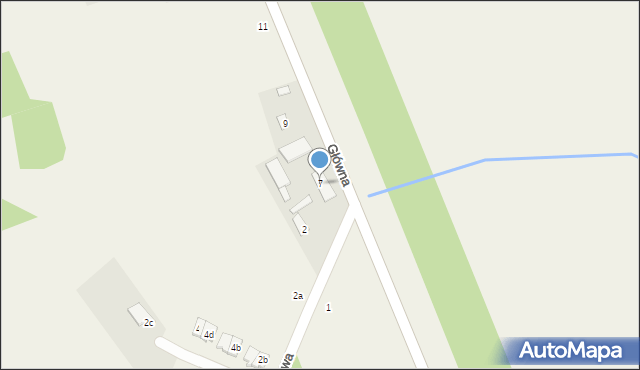 Jaroszowa Wola, Główna, 7, mapa Jaroszowa Wola