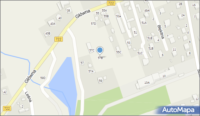 Jazgarzew, Główna, 57B, mapa Jazgarzew