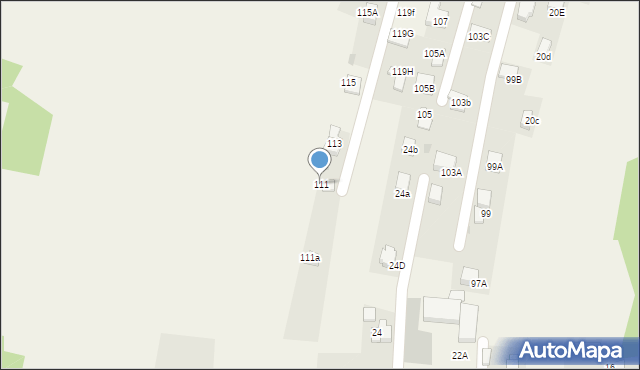 Jejkowice, Główna, 111, mapa Jejkowice