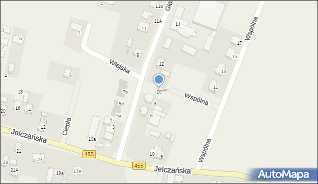 Jeszkowice, Główna, 10, mapa Jeszkowice