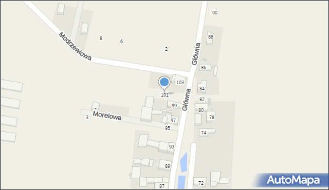 Jeszkowice, Główna, 101, mapa Jeszkowice