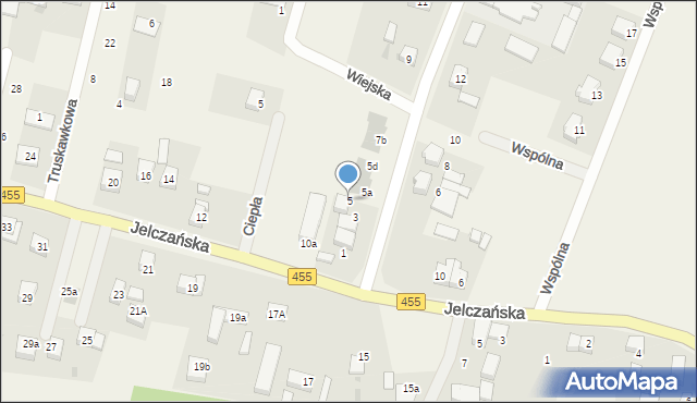 Jeszkowice, Główna, 5, mapa Jeszkowice