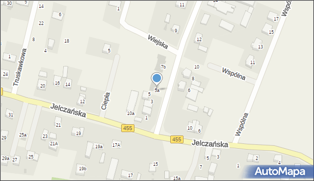 Jeszkowice, Główna, 5a, mapa Jeszkowice