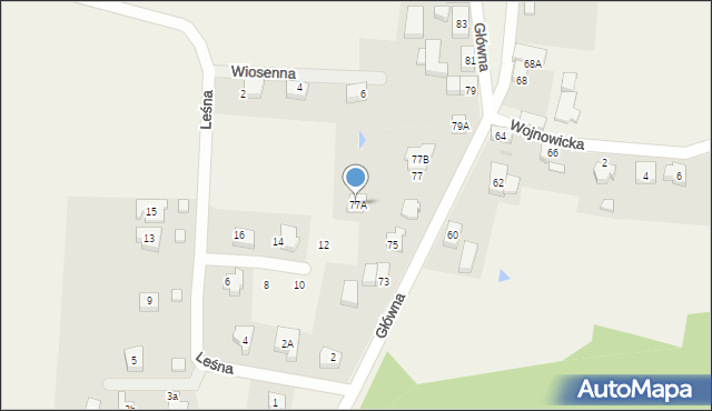 Jeszkowice, Główna, 77A, mapa Jeszkowice