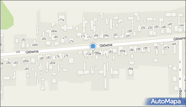 Kalej, Główna, 170, mapa Kalej