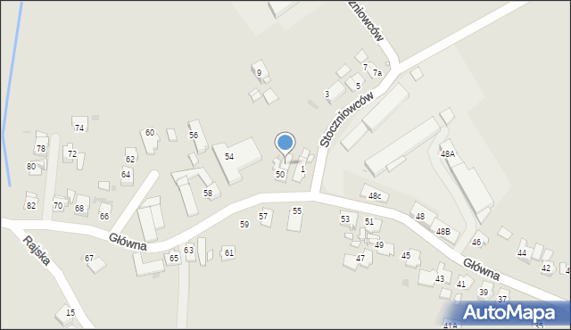 Kędzierzyn-Koźle, Główna, 52, mapa Kędzierzyna-Koźle