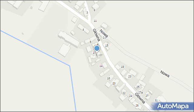 Kórnica, Główna, 12, mapa Kórnica