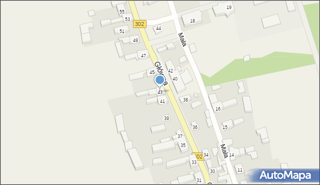 Kosieczyn, Główna, 43, mapa Kosieczyn