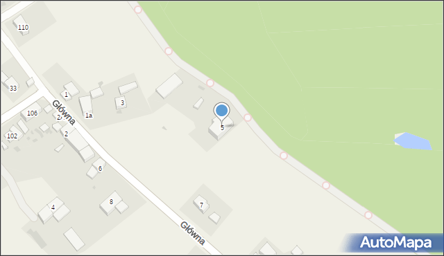 Kotowice, Główna, 5, mapa Kotowice