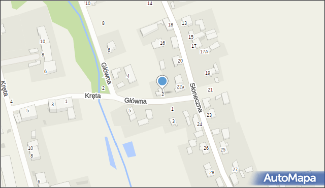 Kowalowice, Główna, 2, mapa Kowalowice