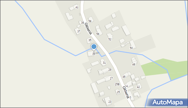 Kowalowice, Główna, 33, mapa Kowalowice