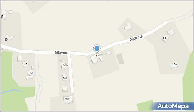 Lubin, Główna, 52, mapa Lubin