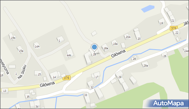 Lubomin, Główna, 18, mapa Lubomin