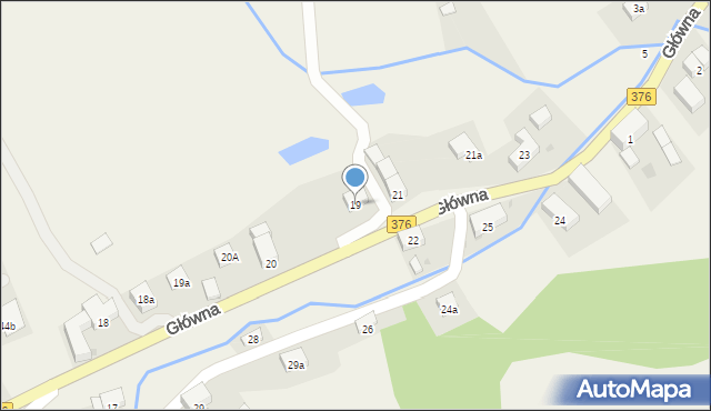 Lubomin, Główna, 19, mapa Lubomin