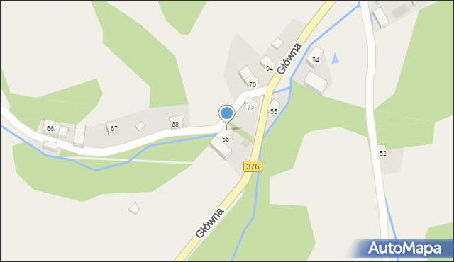 Lubomin, Główna, 56a, mapa Lubomin