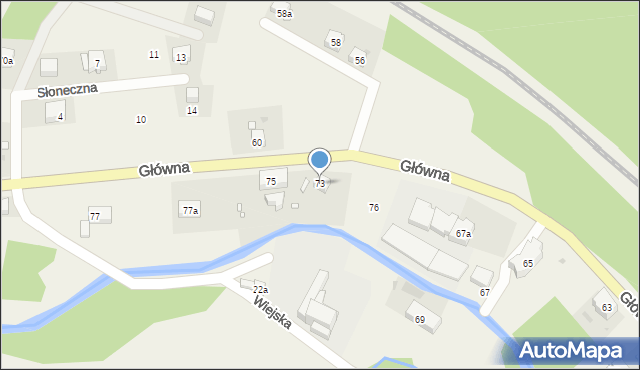 Ludwikowice Kłodzkie, Główna, 73, mapa Ludwikowice Kłodzkie