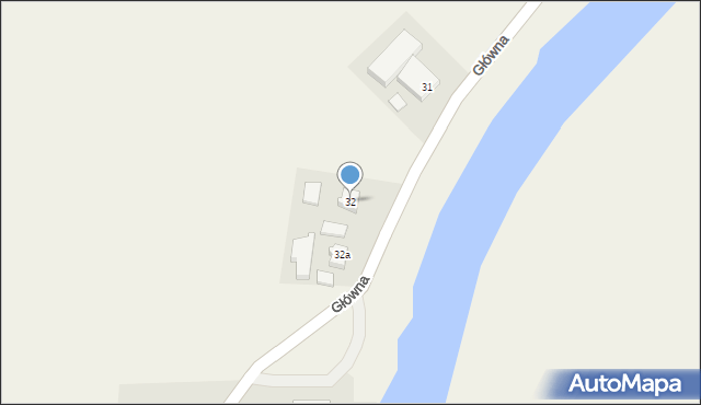 Marzęcino, Główna, 32, mapa Marzęcino