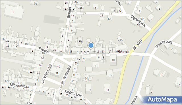 Mirsk, Głowackiego Bartosza, 9, mapa Mirsk