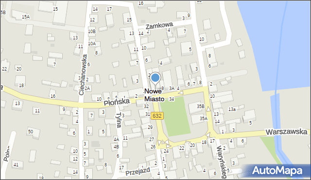 Nowe Miasto, Główny Rynek, 2, mapa Nowe Miasto