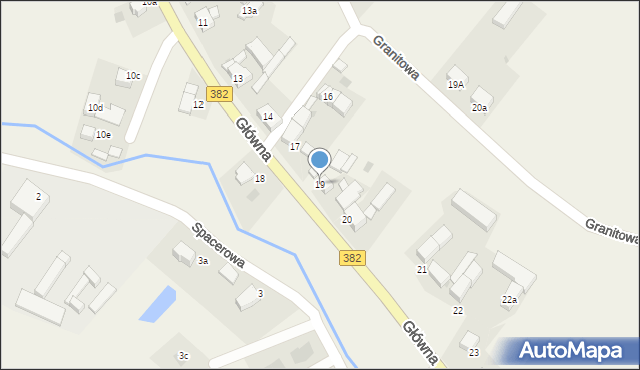 Piława Dolna, Główna, 19, mapa Piława Dolna