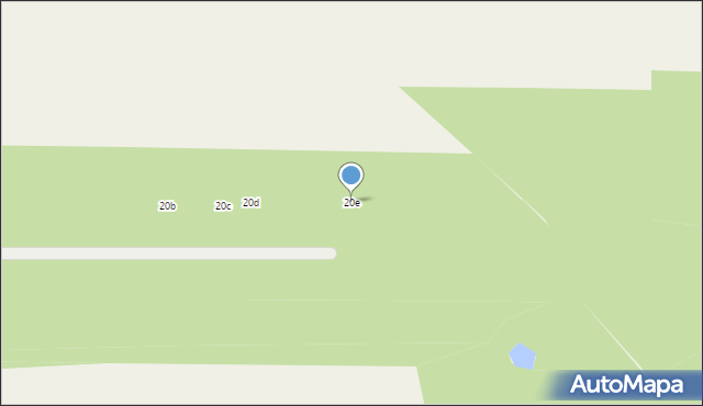 Piskórka, Główna, 20e, mapa Piskórka