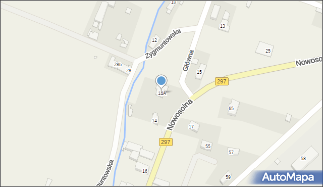 Podbrzezie Dolne, Główna, 14A, mapa Podbrzezie Dolne