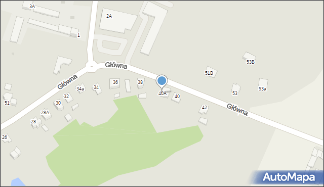 Pruszcz, Główna, 40A, mapa Pruszcz