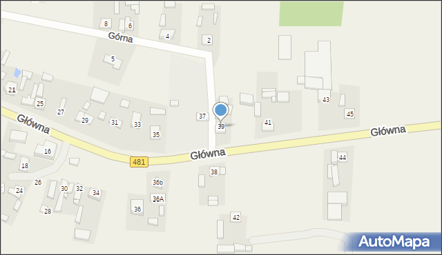 Pruszków, Główna, 39, mapa Pruszków