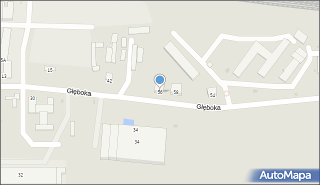Przeworsk, Głęboka, 56, mapa Przeworsk