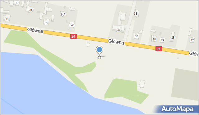 Przytoczna, Główna, 22, mapa Przytoczna