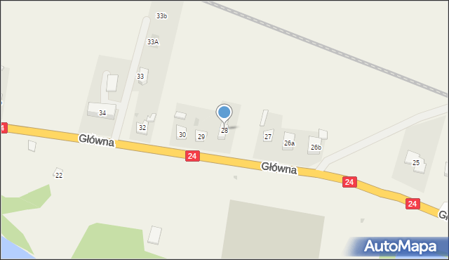 Przytoczna, Główna, 28, mapa Przytoczna