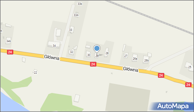 Przytoczna, Główna, 29, mapa Przytoczna