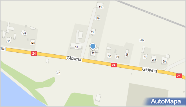 Przytoczna, Główna, 32, mapa Przytoczna