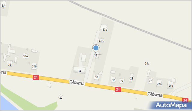 Przytoczna, Główna, 33, mapa Przytoczna