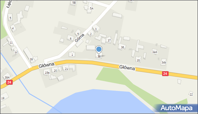 Przytoczna, Główna, 38, mapa Przytoczna