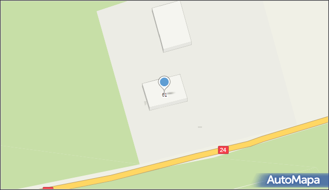 Przytoczna, Główna, 61, mapa Przytoczna