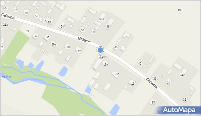 Radziejowice, Główna, 27a, mapa Radziejowice