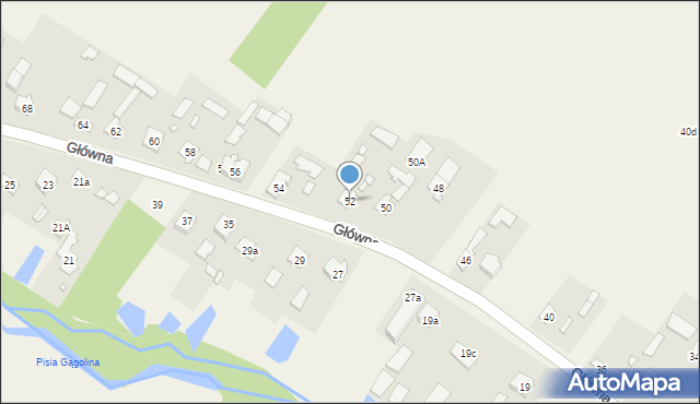 Radziejowice, Główna, 52, mapa Radziejowice