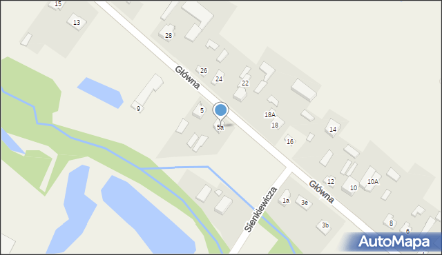 Radziejowice, Główna, 5a, mapa Radziejowice