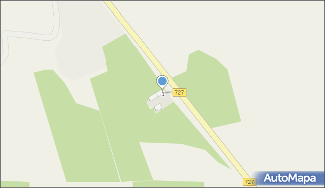 Ruszkowice, Główna, 1, mapa Ruszkowice