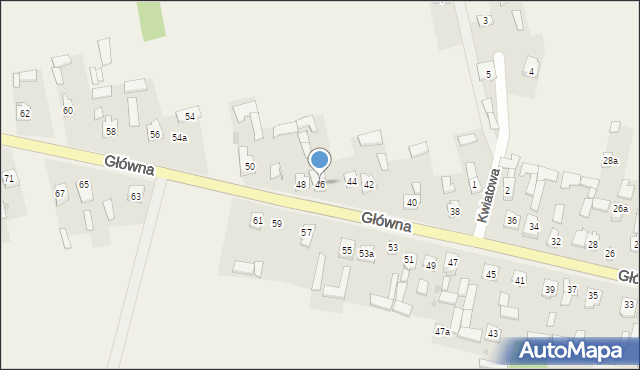 Ruszkowice, Główna, 46, mapa Ruszkowice