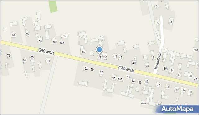 Ruszkowice, Główna, 48, mapa Ruszkowice