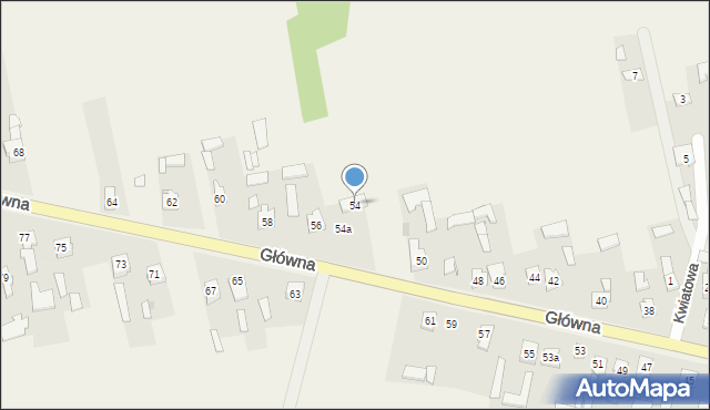 Ruszkowice, Główna, 54, mapa Ruszkowice