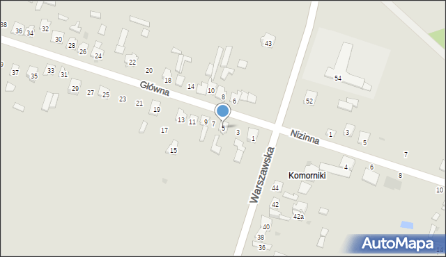 Skarżysko-Kamienna, Główna, 5, mapa Skarżysko-Kamienna