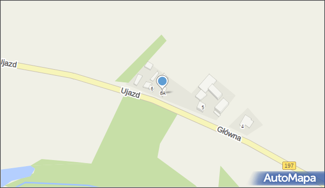 Sławno, Główna, 6A, mapa Sławno