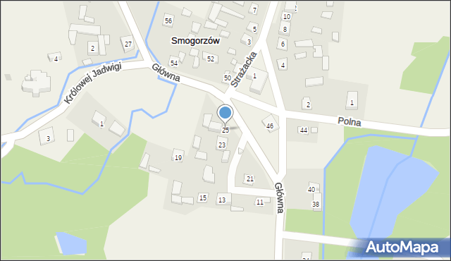 Smogorzów, Główna, 25, mapa Smogorzów