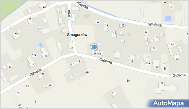 Smogorzów, Główna, 46, mapa Smogorzów