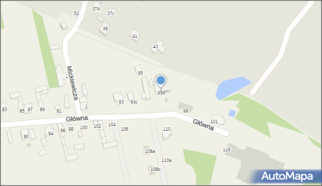 Sołtyków, Główna, 93d, mapa Sołtyków