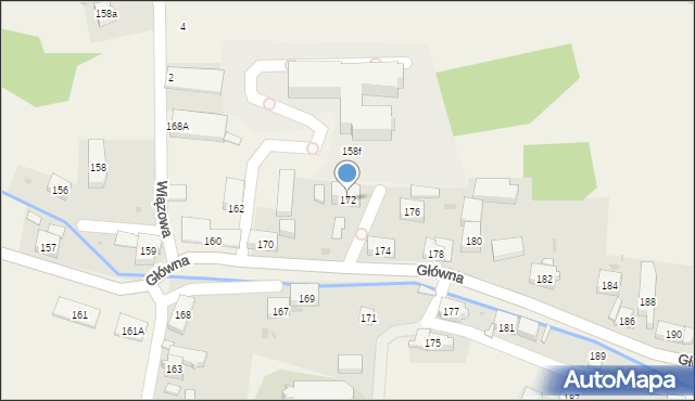 Stare Bogaczowice, Główna, 172, mapa Stare Bogaczowice